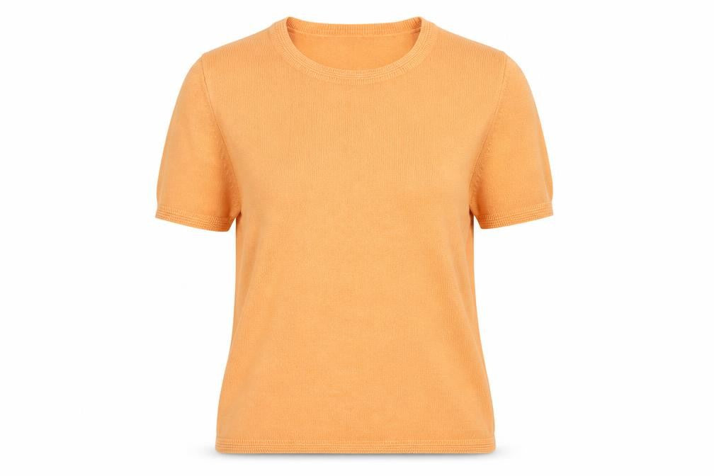 Marks and Spencer Womens Orange   Henley Jumper Size 14