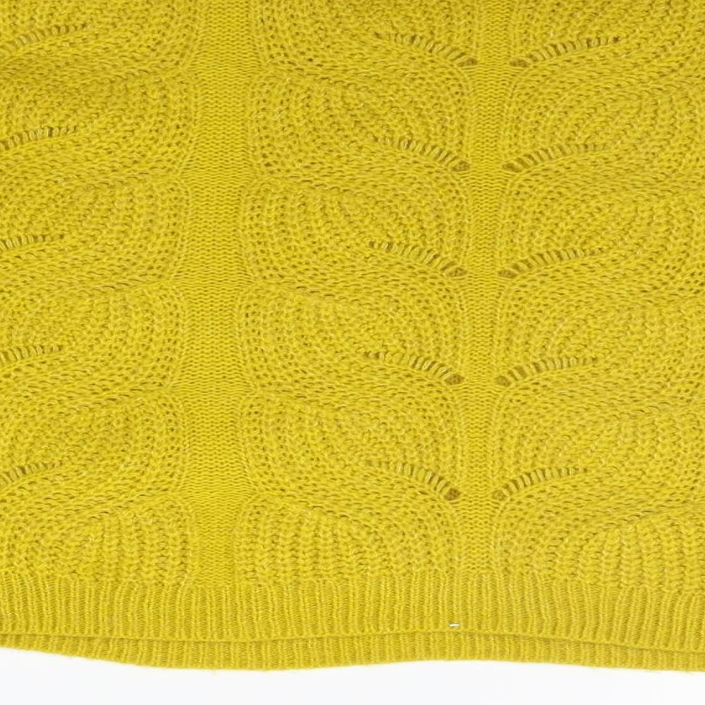 TU Womens Yellow   Pullover Jumper Size 12