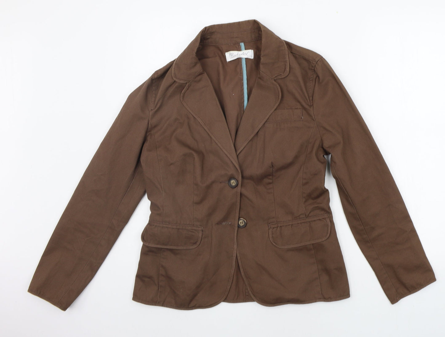 BERKETEX Womens Brown   Jacket Suit Jacket Size 10