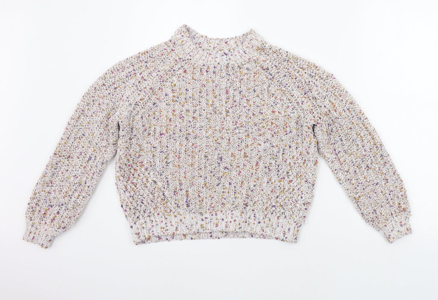 Marks and Spencer Womens Beige   Pullover Jumper Size S