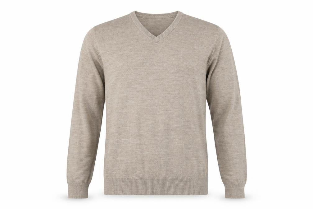 Marks and Spencer Mens Beige  Knit Pullover Sweatshirt Size M
