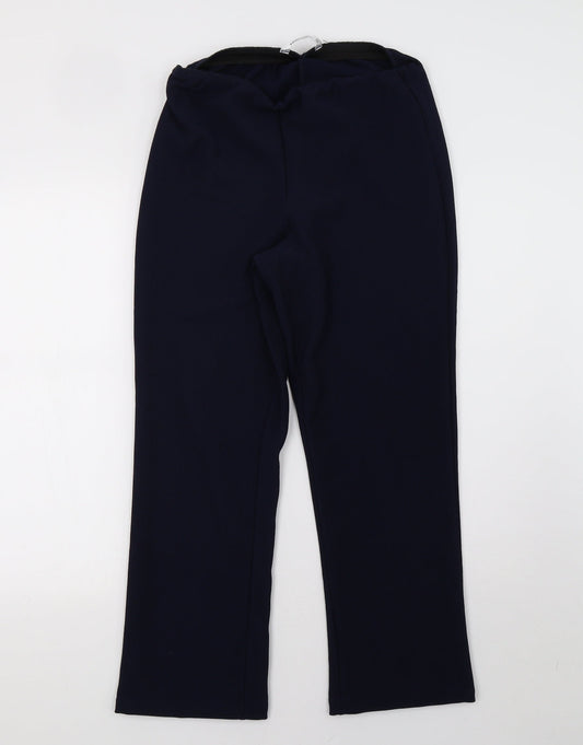 tru collection Womens Blue   Trousers  Size 12 L26 in