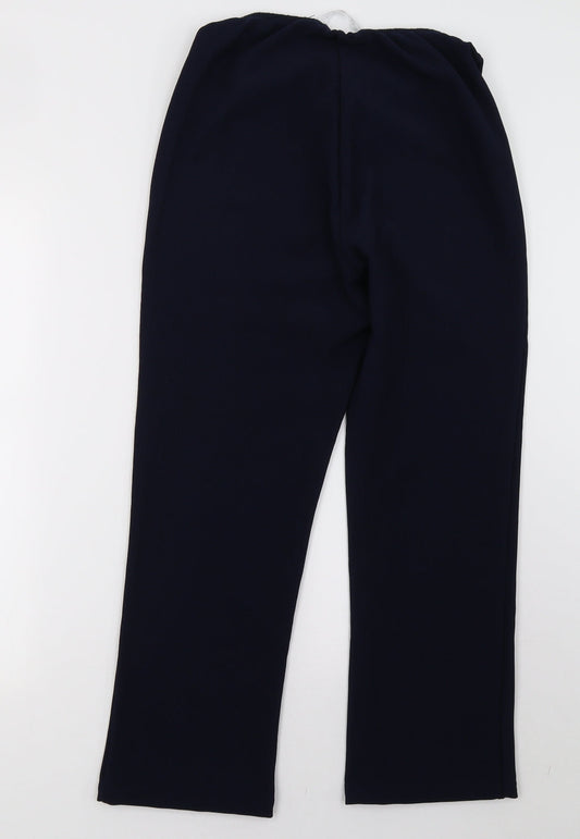 tru collection Womens Blue   Trousers  Size 12 L26 in