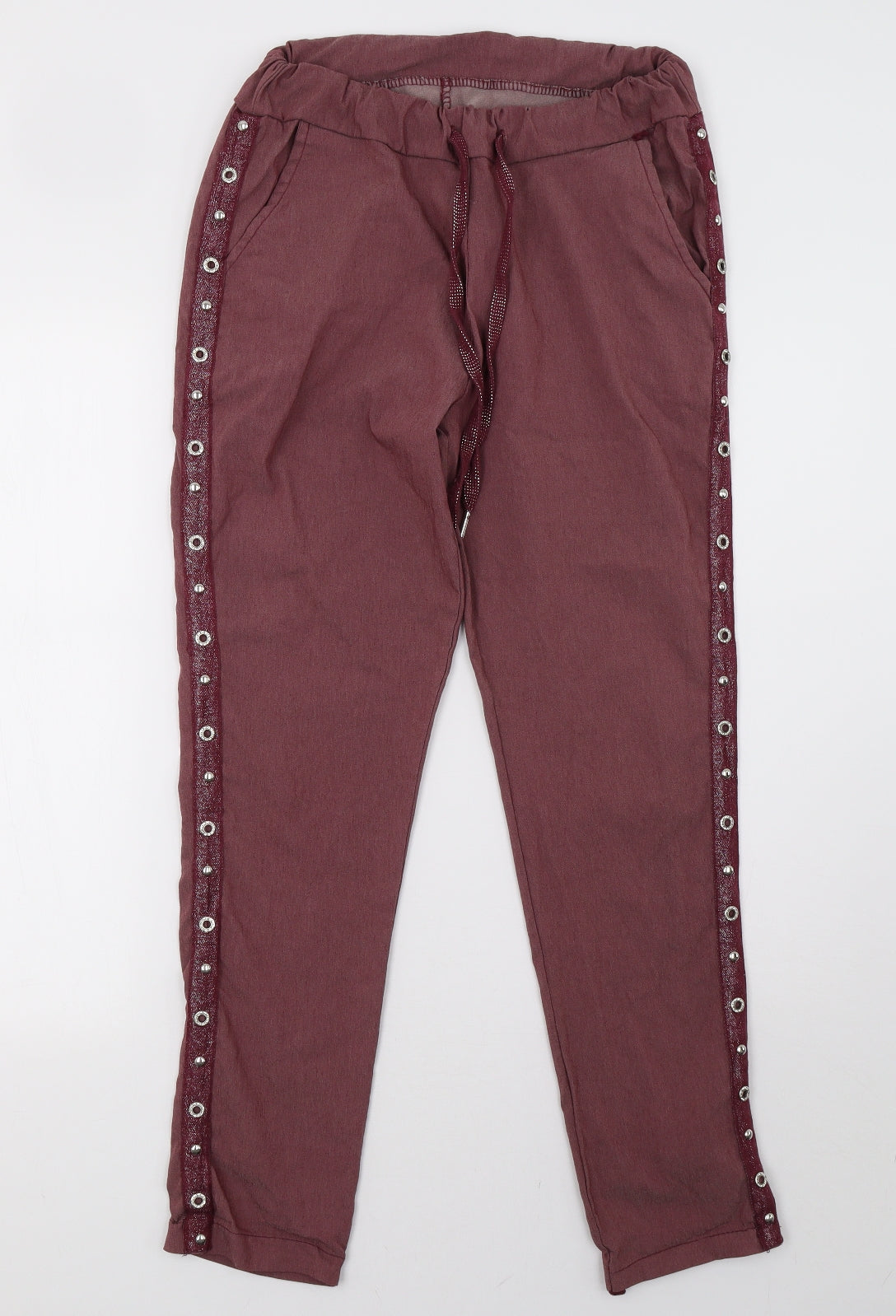Preworn Womens Purple   Trousers  Size 10 L29 in