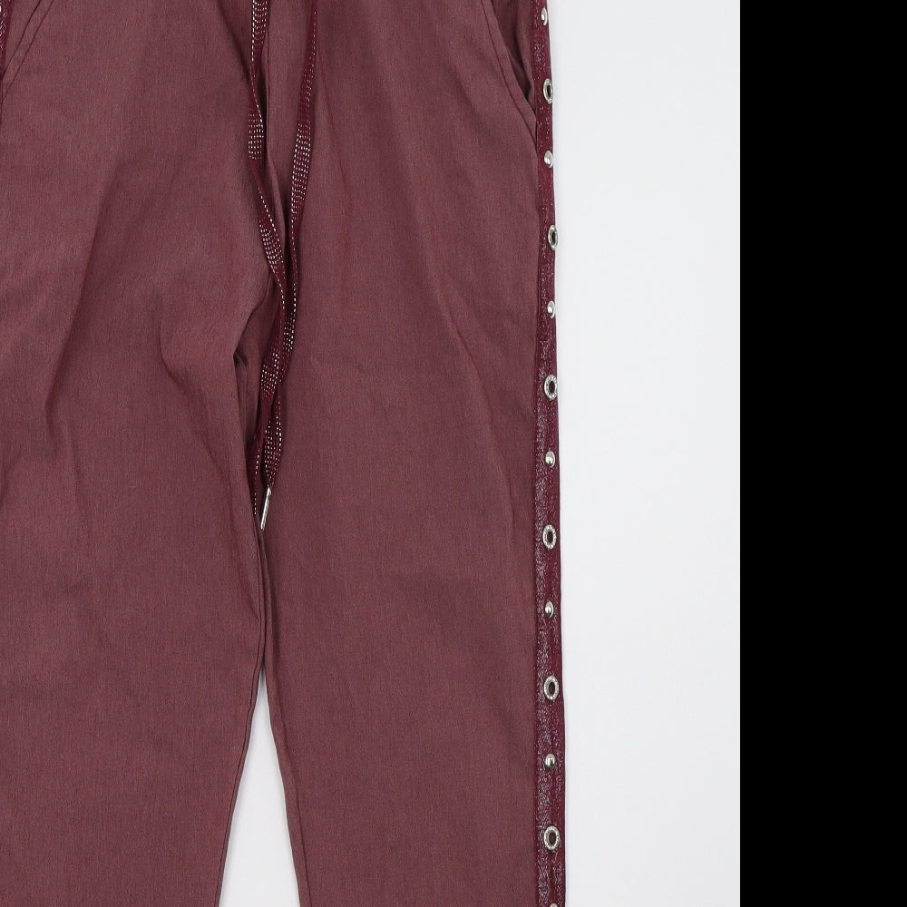 Preworn Womens Purple   Trousers  Size 10 L29 in