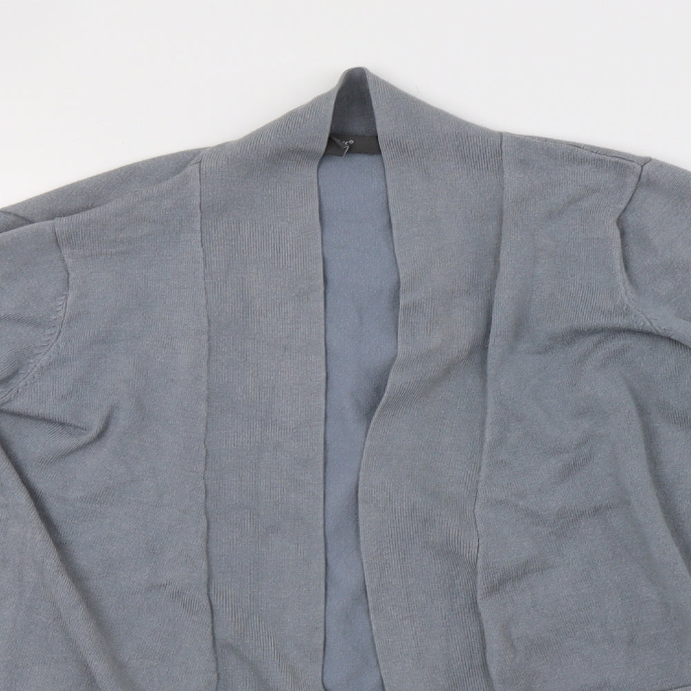 Primark Womens Blue  Knit Cardigan Jumper Size 8