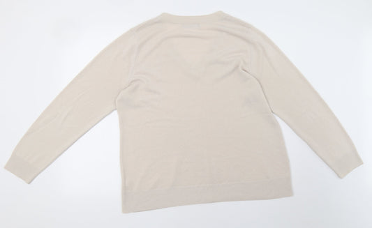 Sainsburys Womens Beige   Pullover Sweatshirt Size 18