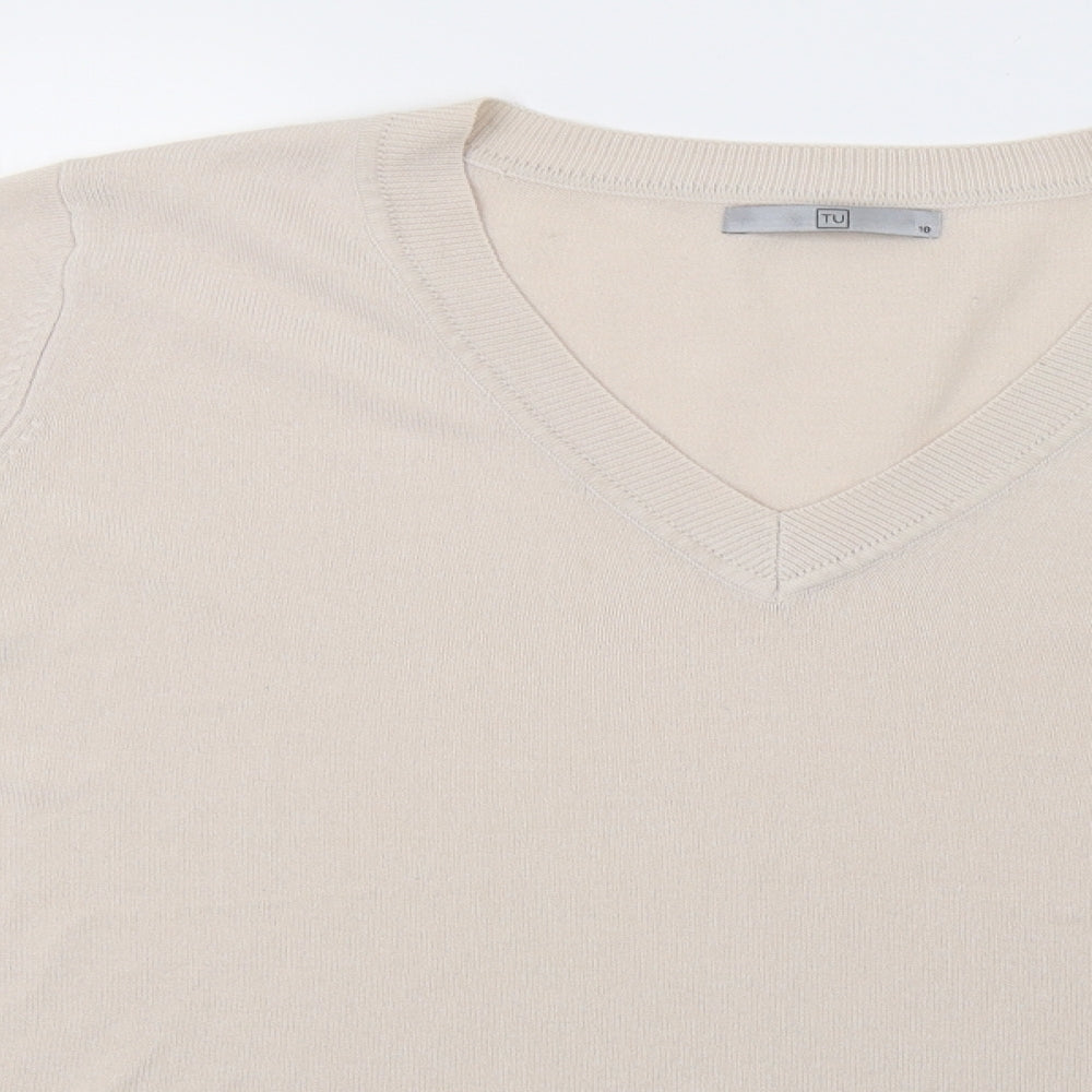 Sainsburys Womens Beige   Pullover Sweatshirt Size 18