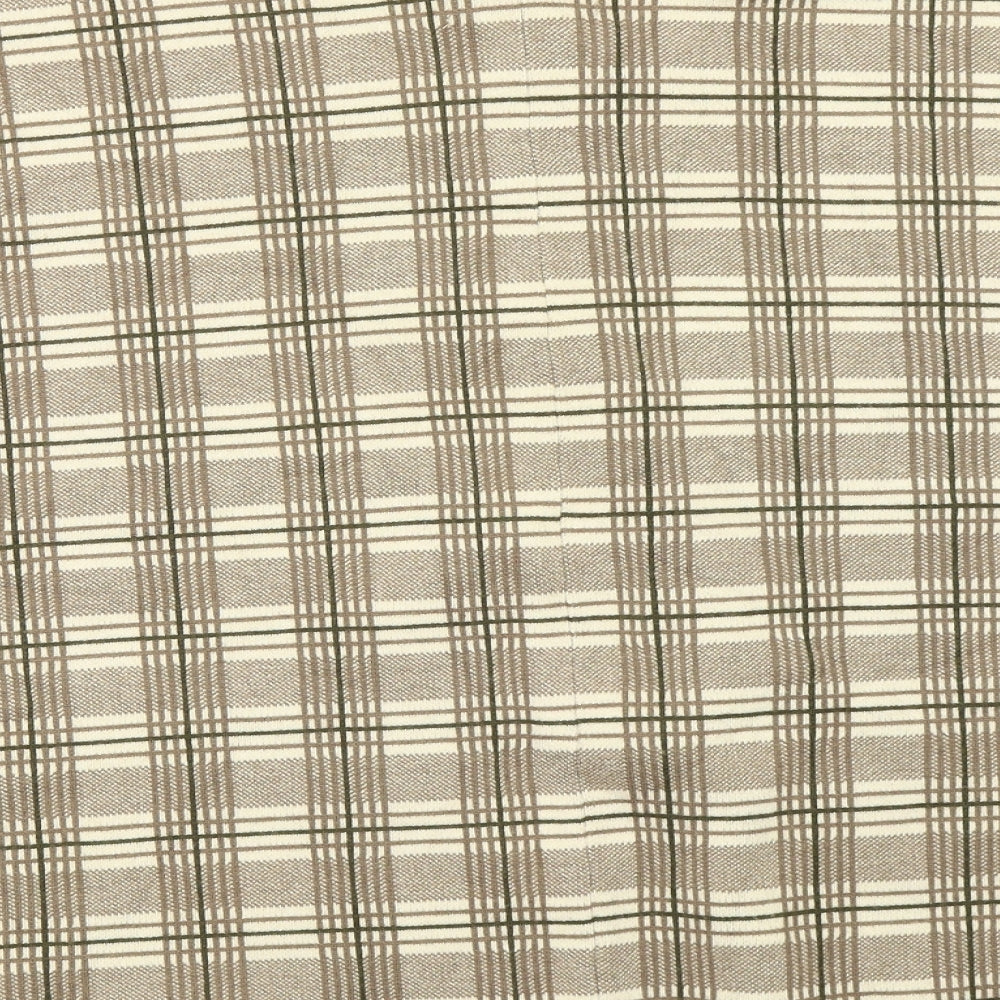 Preworn Womens Beige Check  Cape Jumper One Size