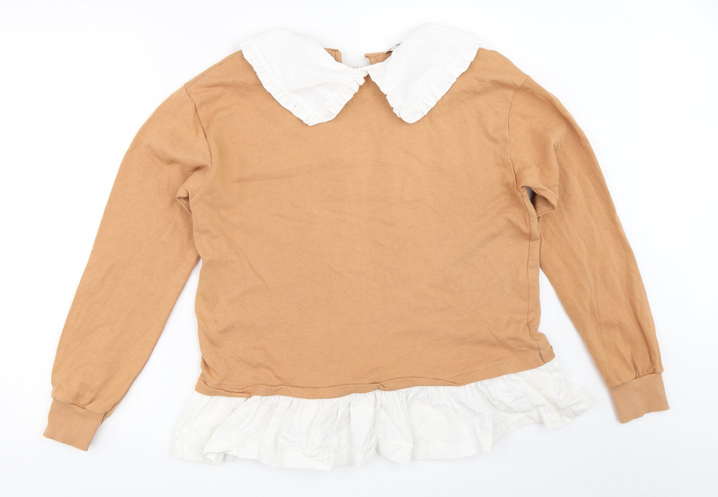 George Womens Beige   Pullover Sweatshirt Size M