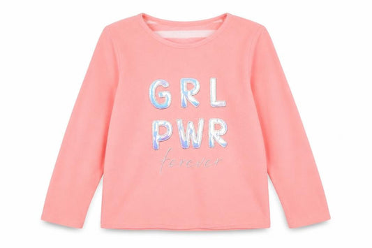 Primark Girls Pink Solid  Top Pyjama Top Size 8-9 Years
