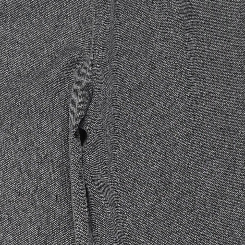 Marks and Spencer Womens Grey   Trousers  Size 16 L25 in