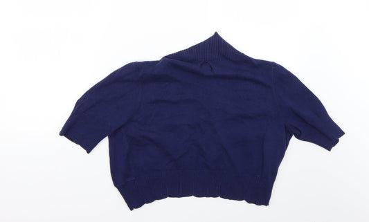 88th madison Womens Blue   Cardigan Jumper Size L