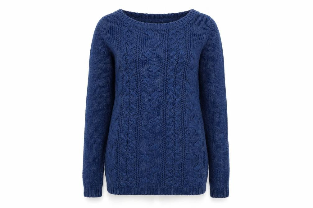 H&M Womens Blue   Pullover Jumper Size 4