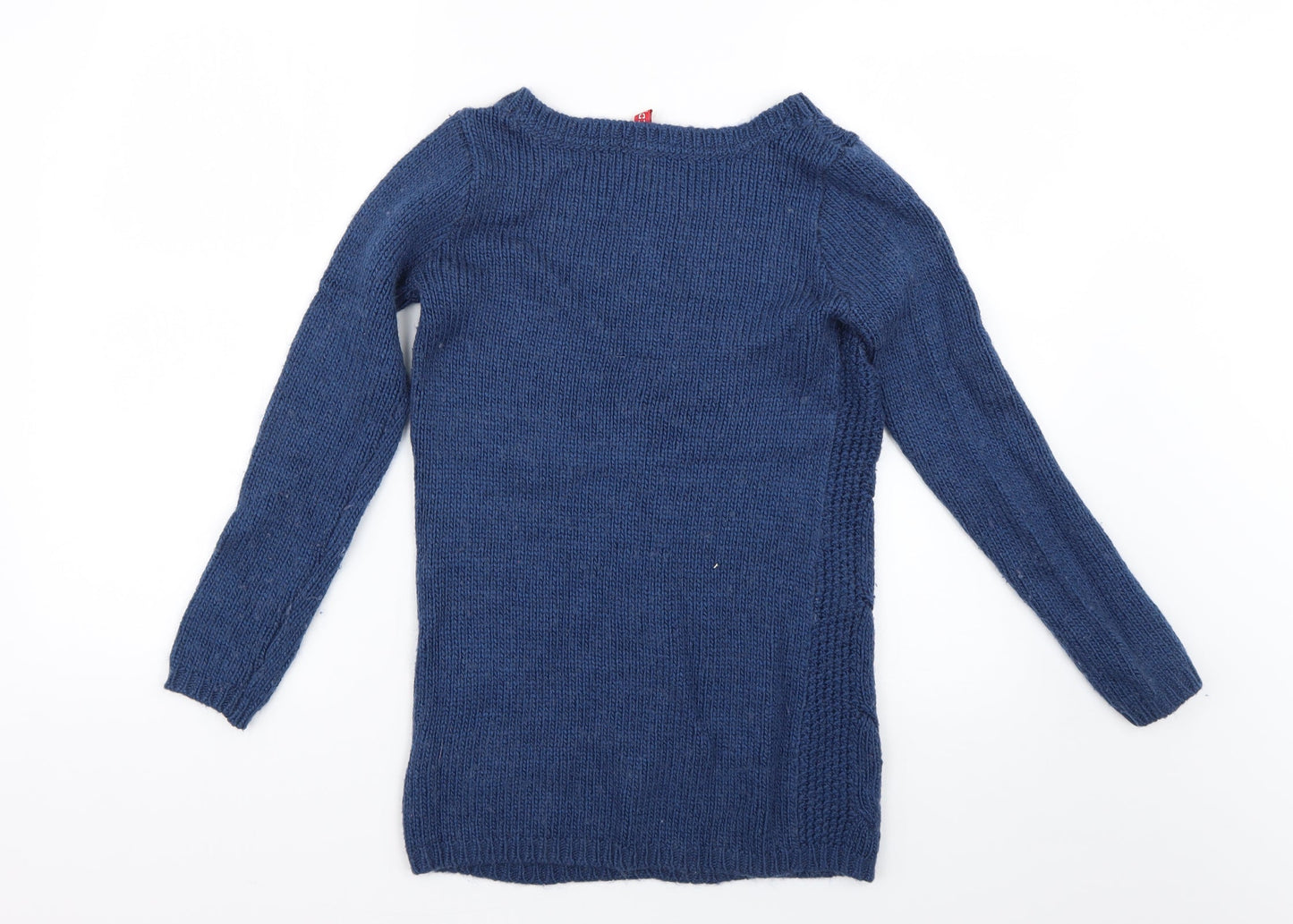 H&M Womens Blue   Pullover Jumper Size 4