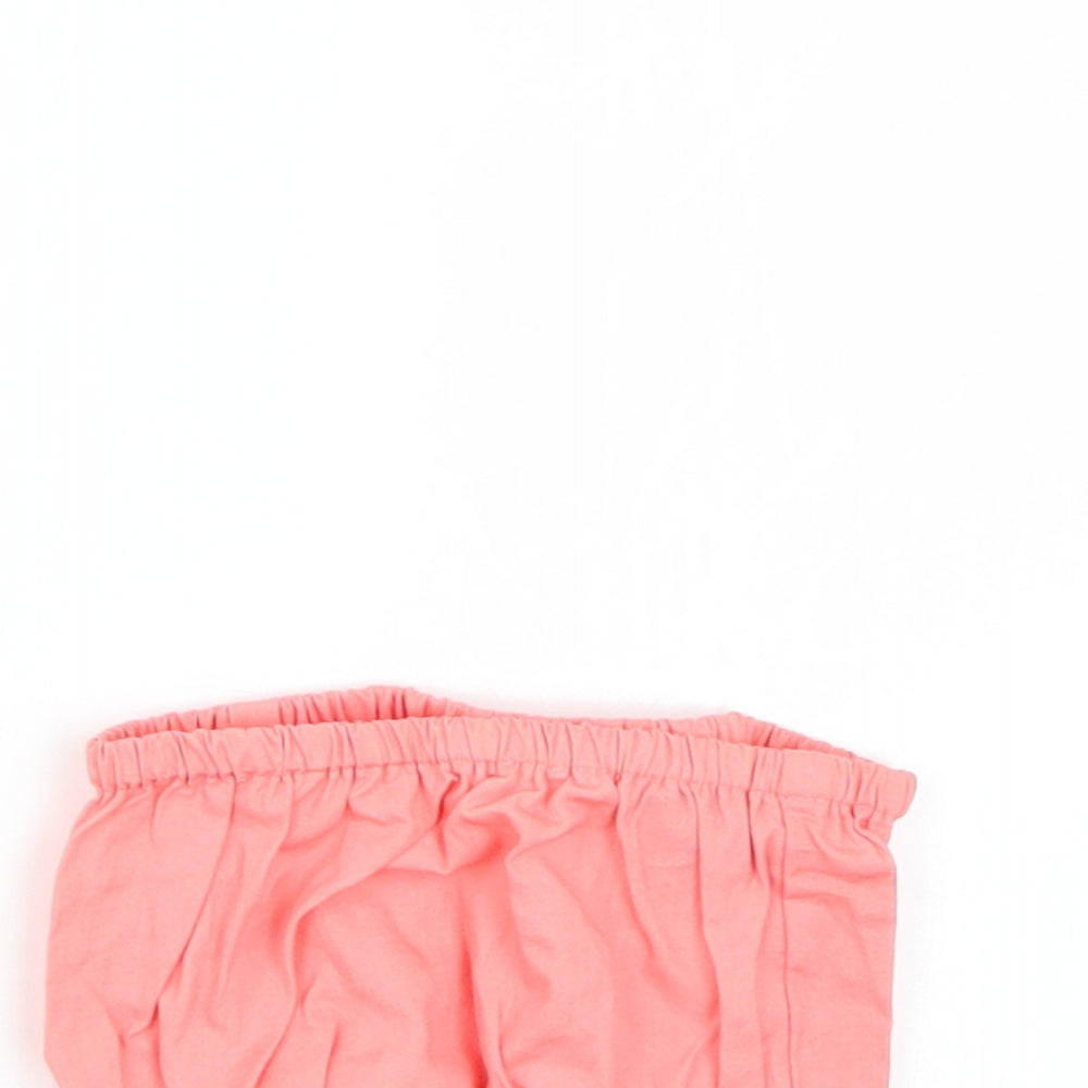M&Co Baby Pink   Cropped Trousers Size 3-6 Months