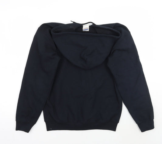 Gildan Mens Black   Jacket  Size S