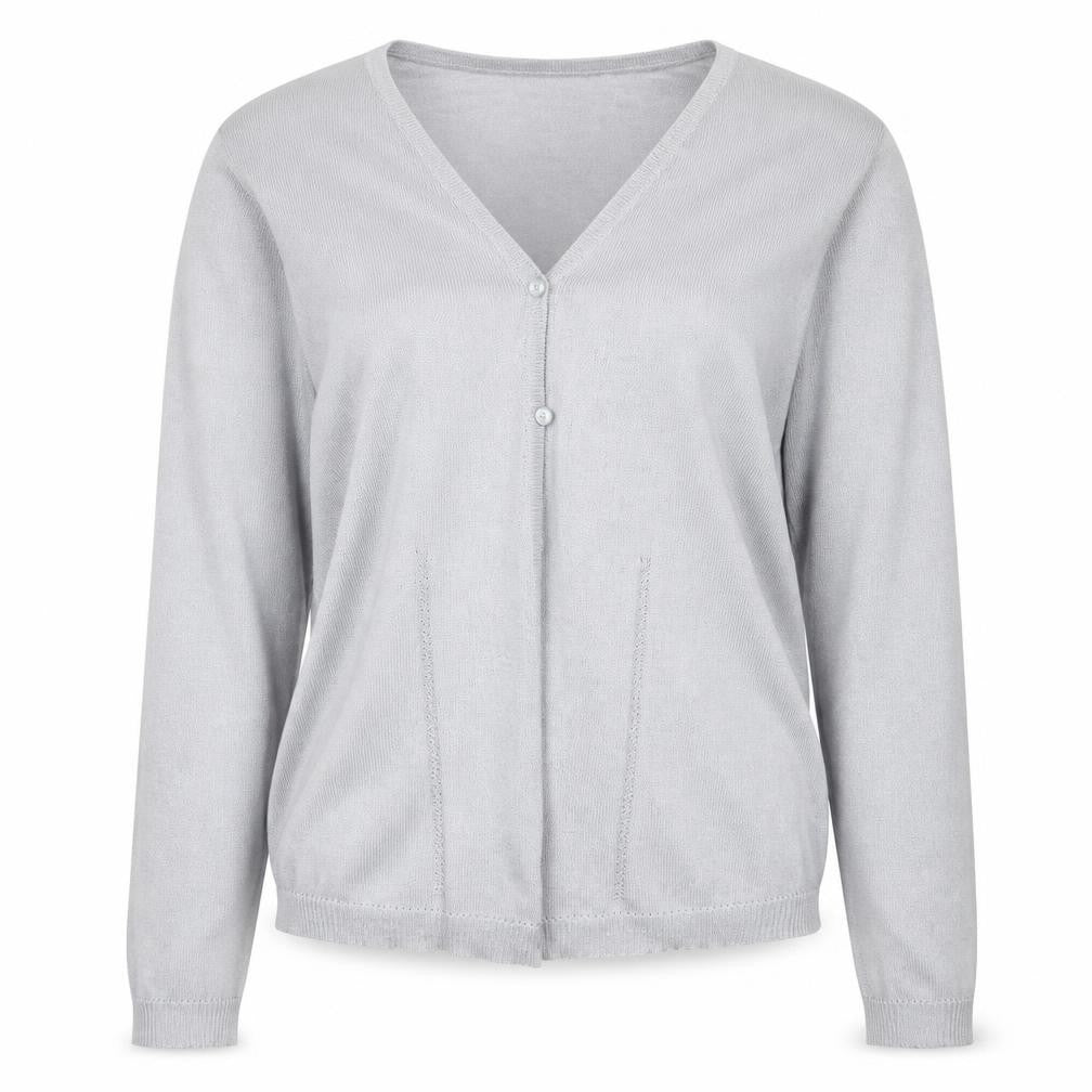 Clockhouse Womens Grey   Cardigan Jumper Size 12
