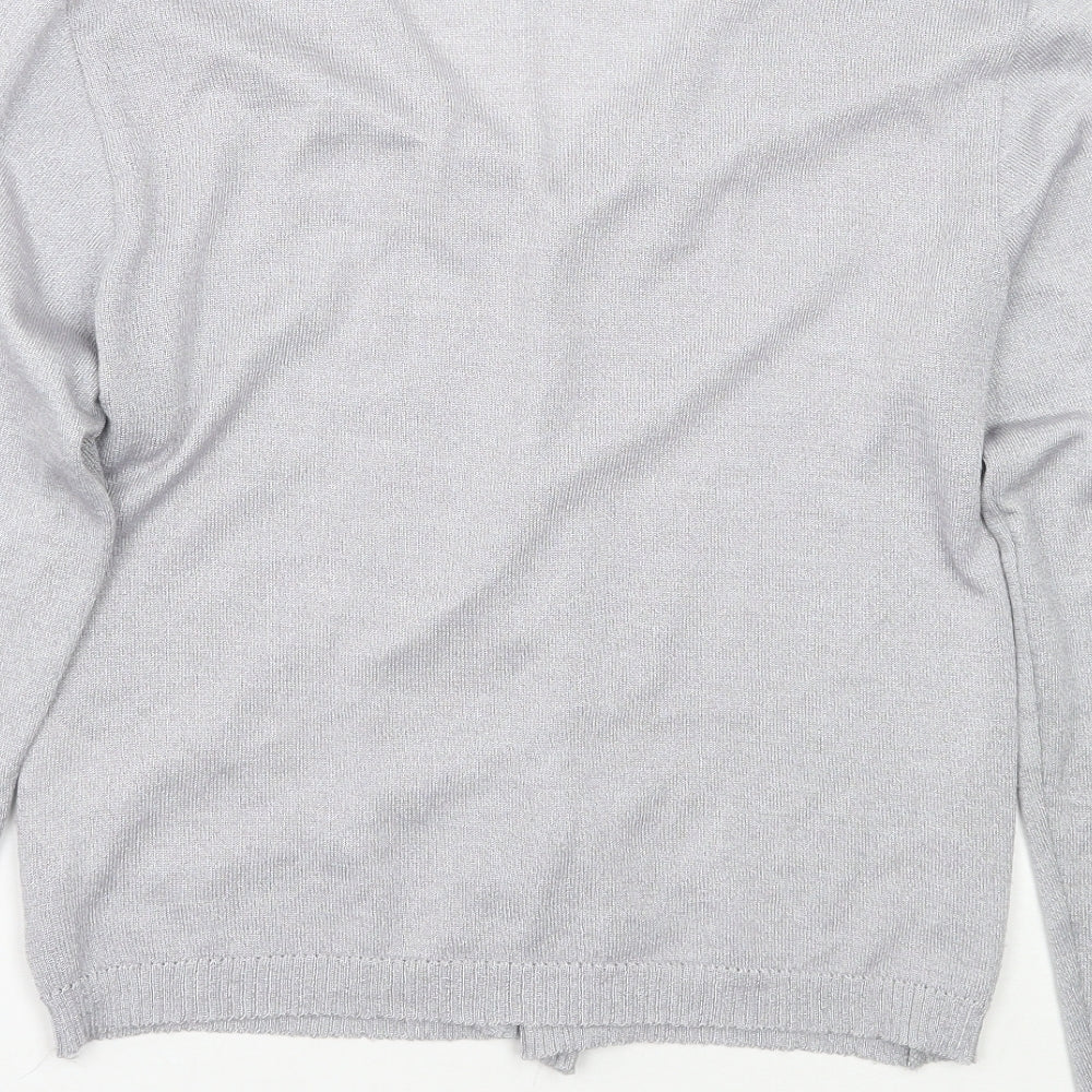 Clockhouse Womens Grey   Cardigan Jumper Size 12