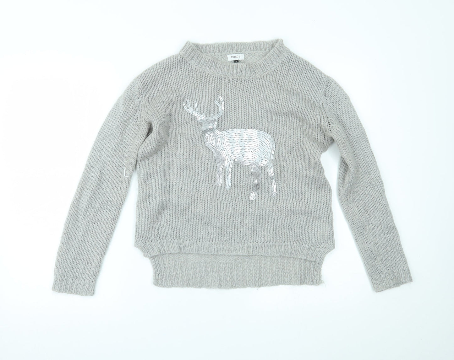 NEXT Womens Grey   Pullover Jumper Size 10