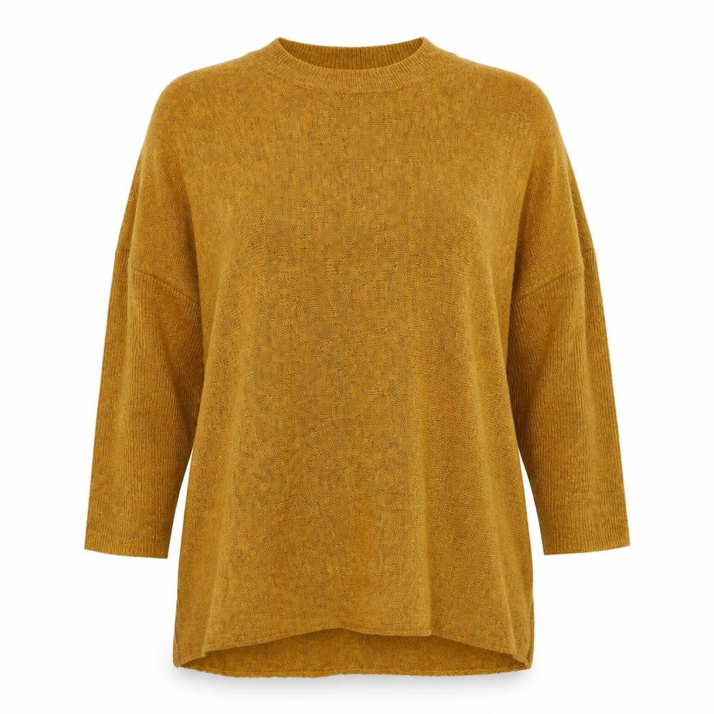 H&M Womens Yellow   Pullover Jumper Size M