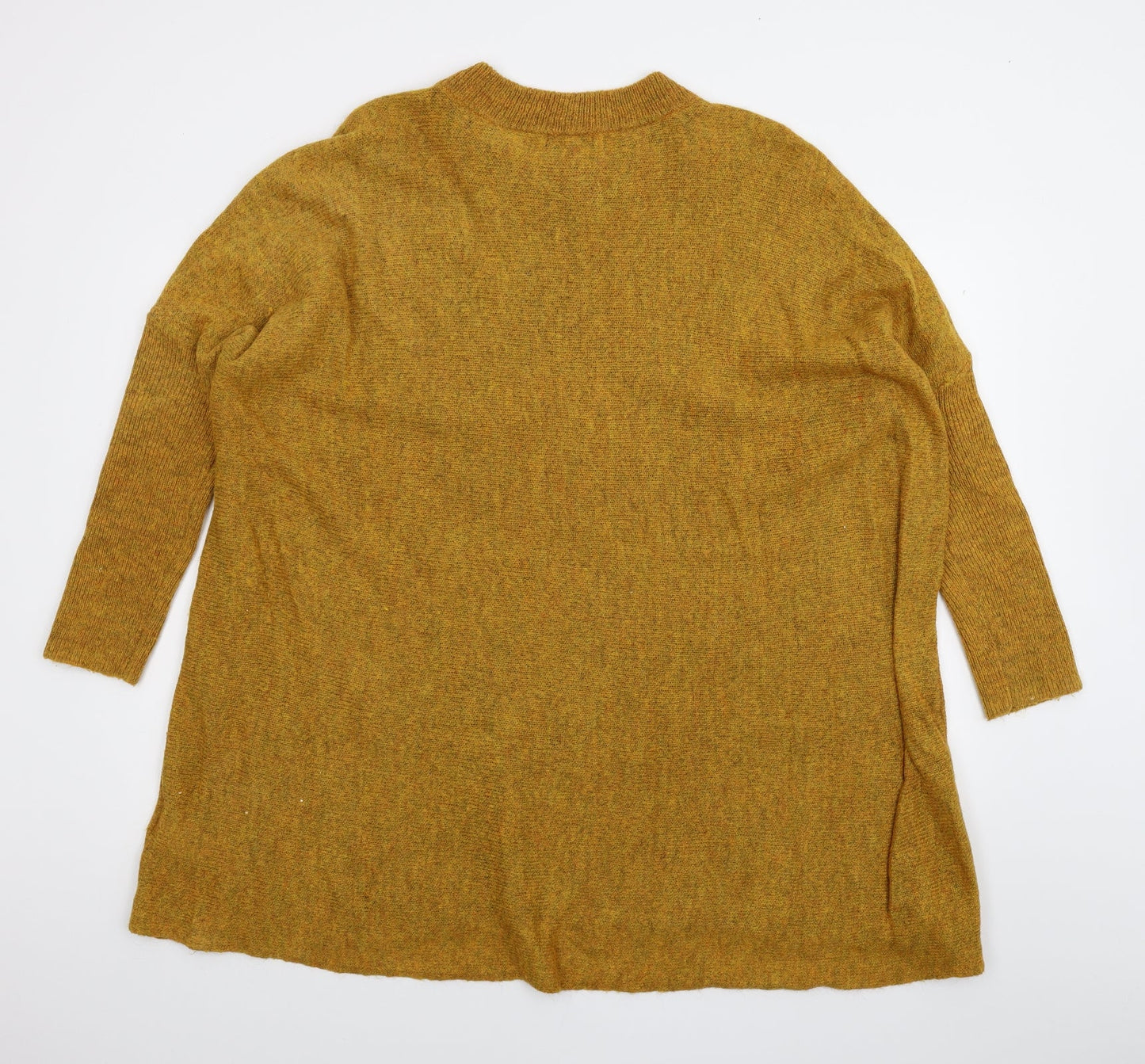H&M Womens Yellow   Pullover Jumper Size M