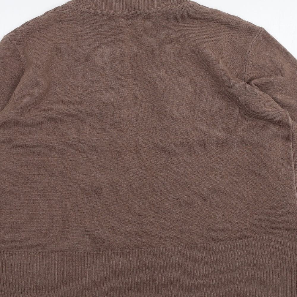 Cashmasoft Womens Brown   Pullover Jumper Size XL