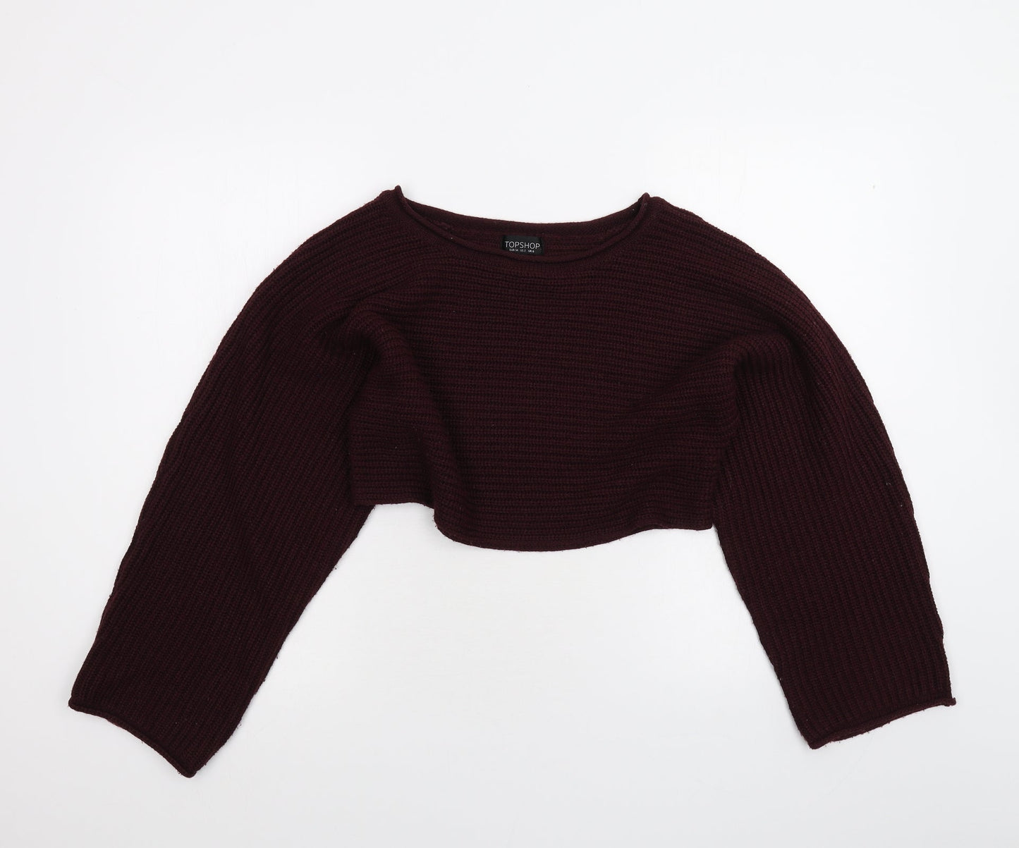 Topshop Womens Purple   Pullover Jumper Size 6