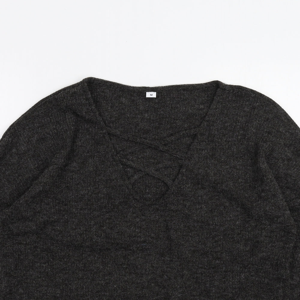 Preworn Womens Black   Pullover Jumper Size M