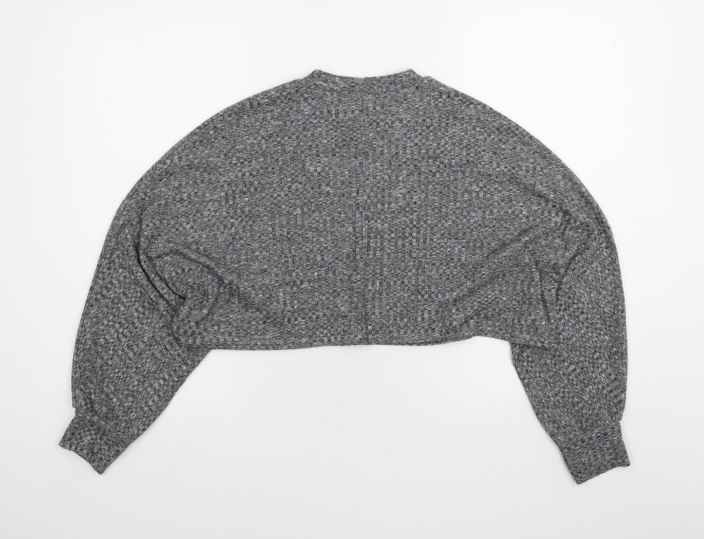 PRETTYLITTLETHING Womens Grey   Pullover Jumper Size M