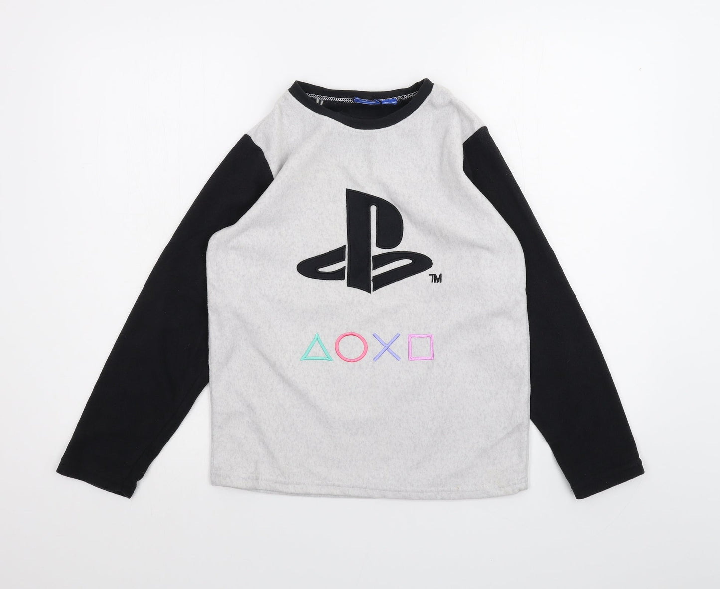 Primark Girls Grey   Pullover Jumper Size 11-12 Years  - PlayStation