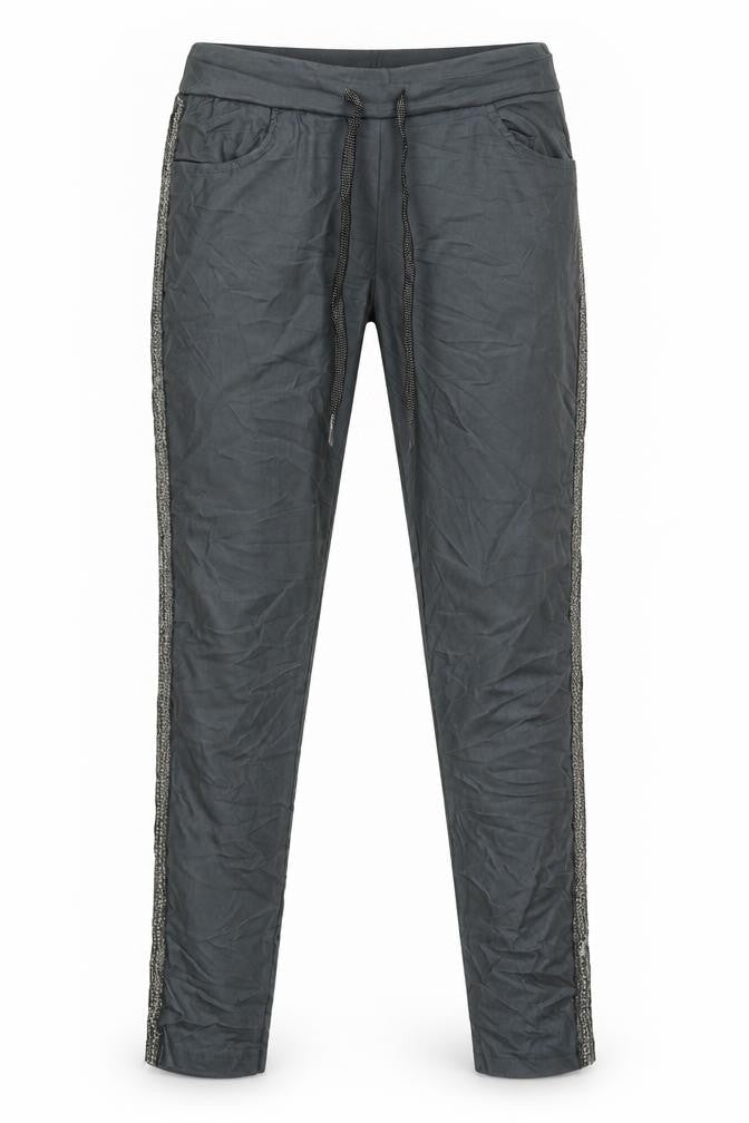 Preworn Womens Grey   Trousers  Size 8 L26 in