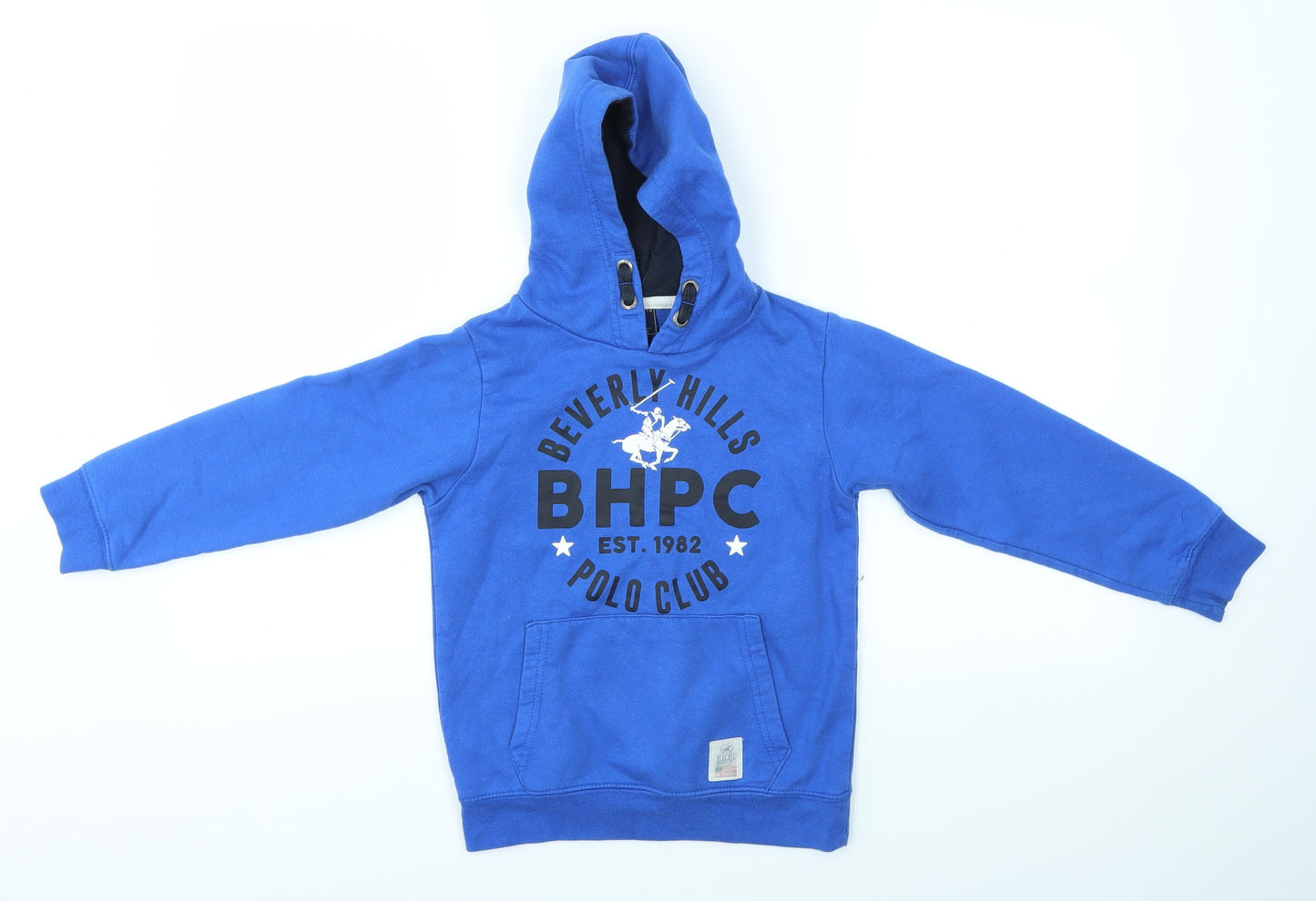 Beverly Hills Boys Blue   Pullover Hoodie Size 7-8 Years