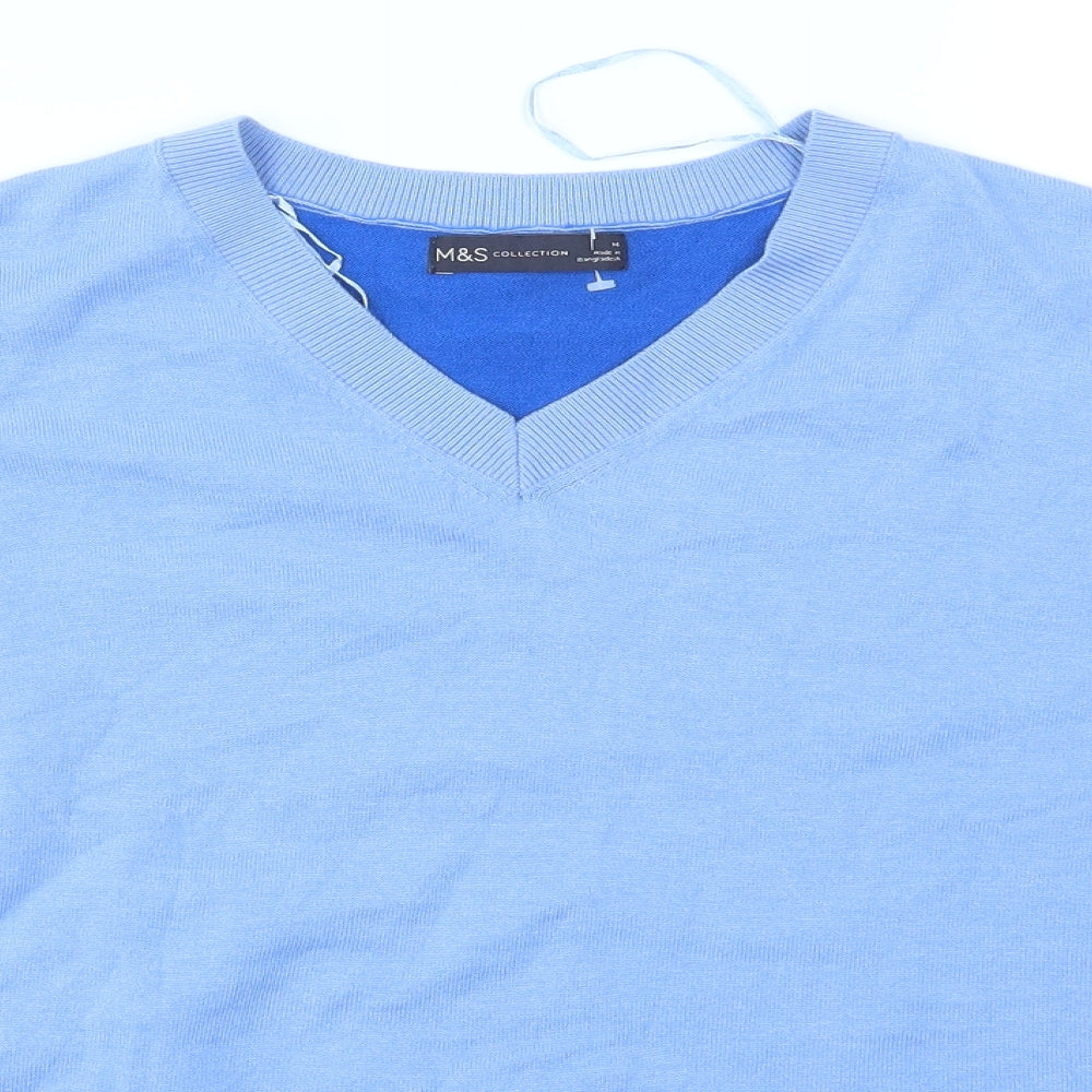 M&S Womens Blue   Pullover Jumper Size 14