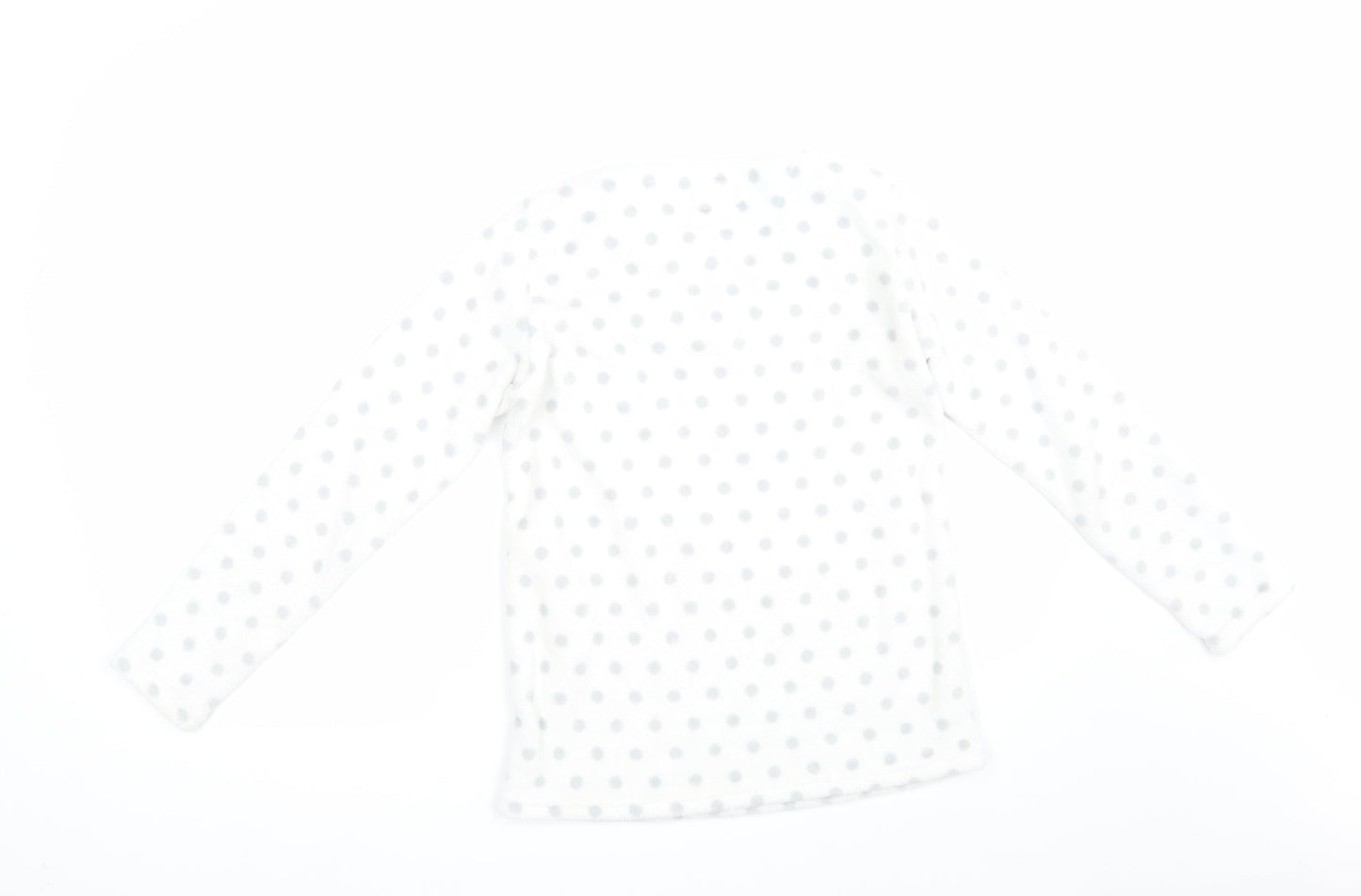 Primark Girls White Polka Dot  Top Pyjama Top Size 12 Years  - Penguin