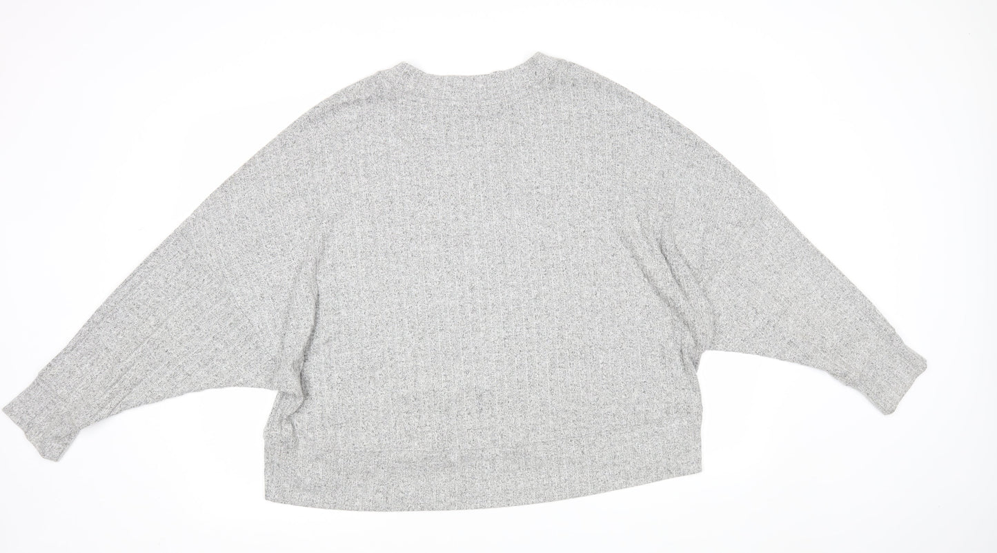 M&S Womens Grey   Pullover Jumper Size 18
