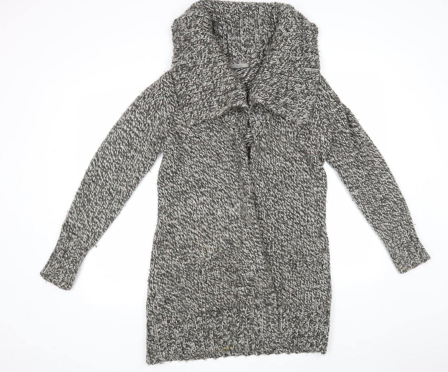 M&S Womens Grey   Cape Jumper Size 12