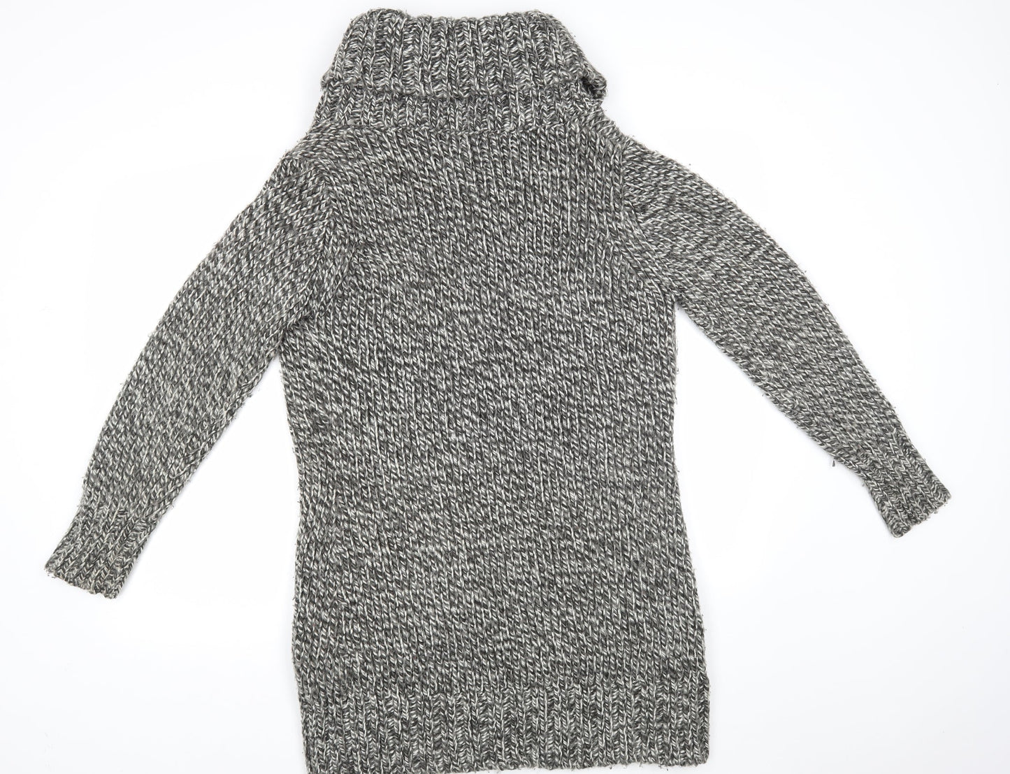 M&S Womens Grey   Cape Jumper Size 12