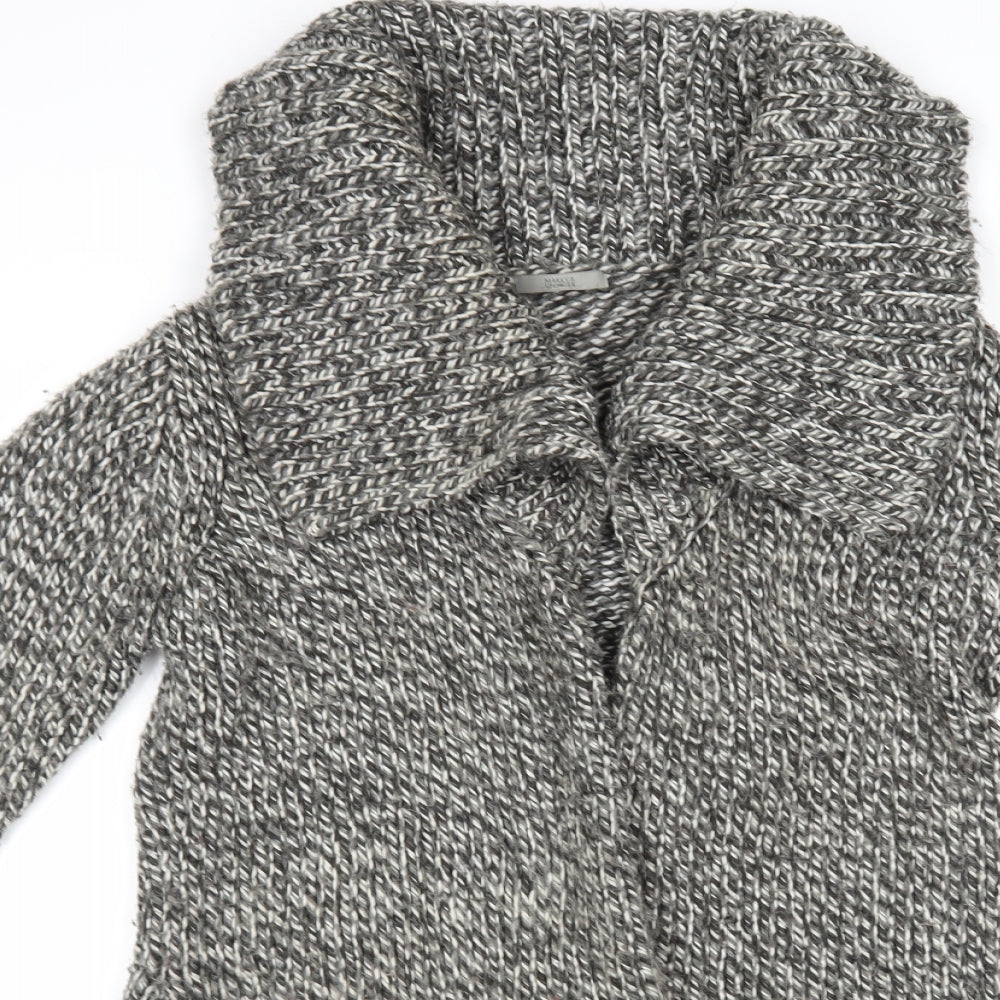 M&S Womens Grey   Cape Jumper Size 12