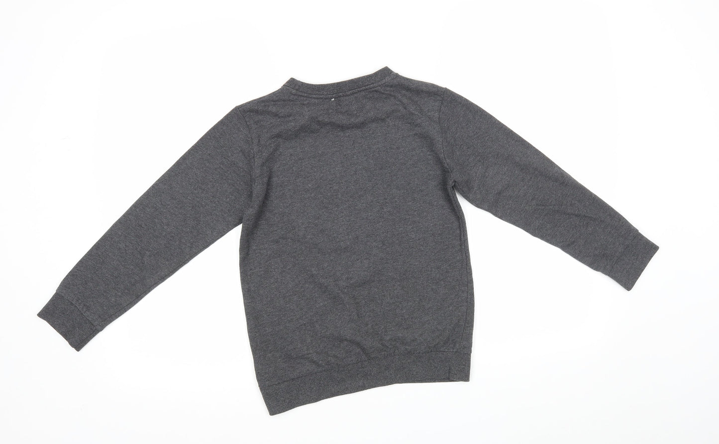 Crafted Girls Grey   Pullover Sweatshirt Size 9-10 Years  - Tiger