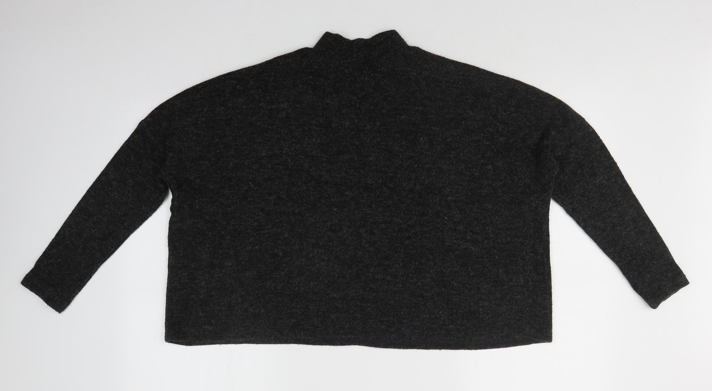 H&M Womens Grey   Pullover Jumper Size XS