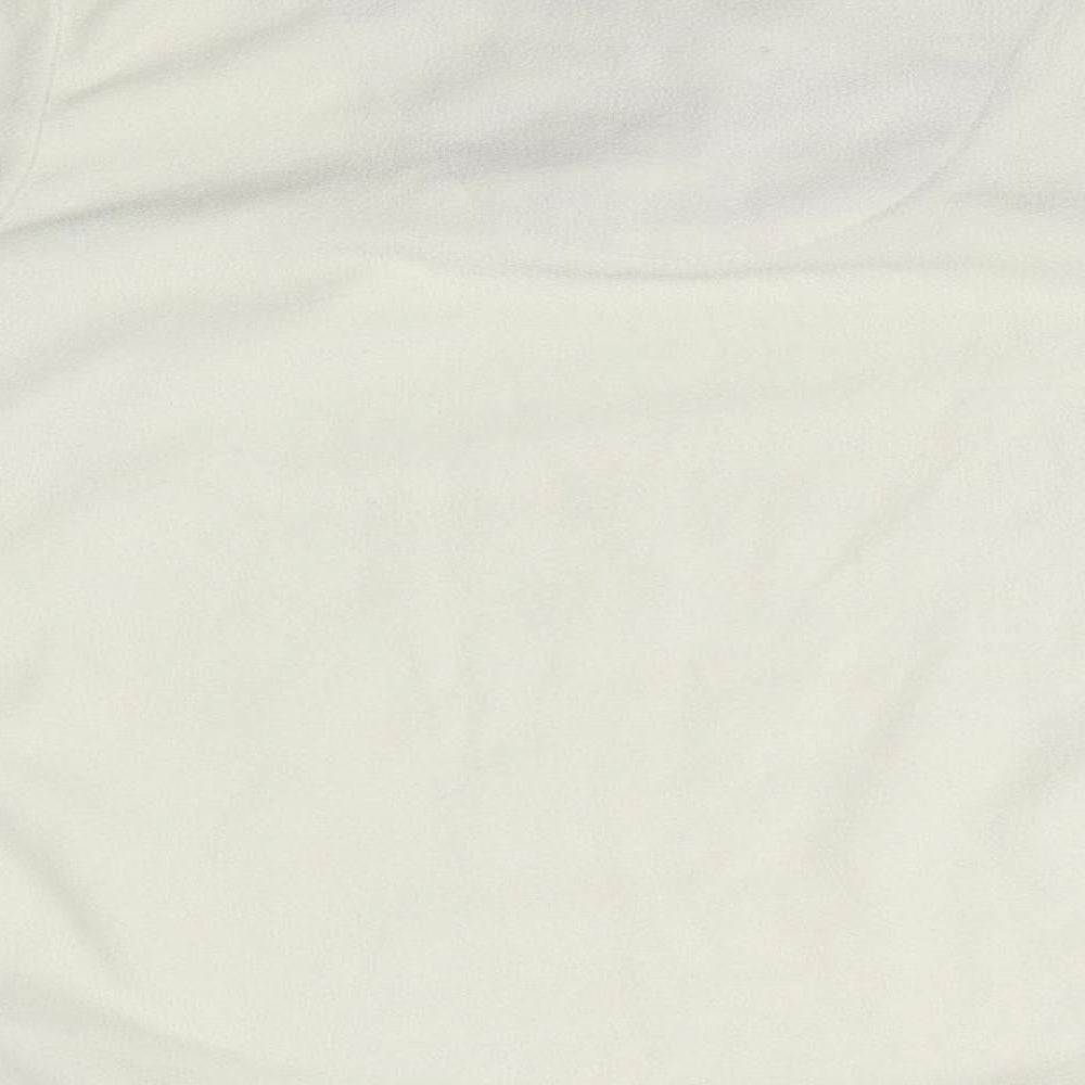 Primark Womens White Solid  Top Pyjama Top Size 10
