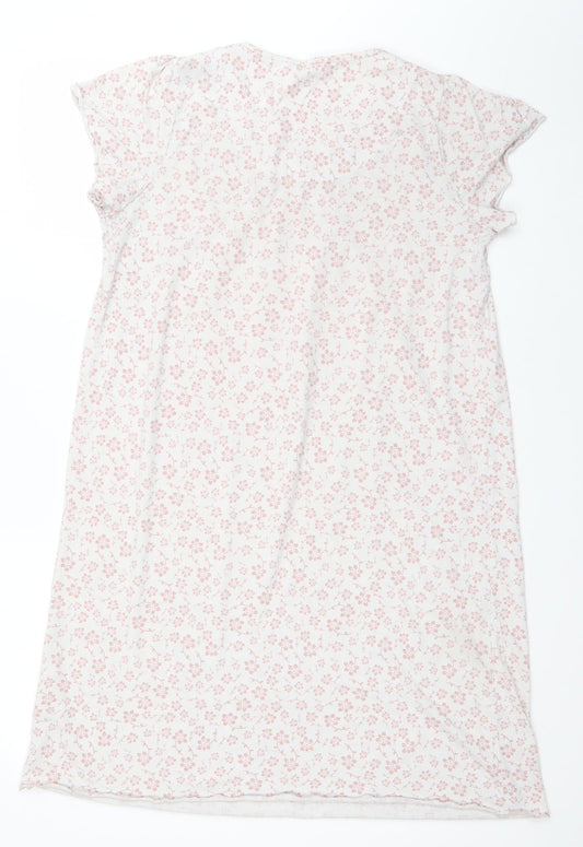 Preworn Womens Blue Floral  Top Pyjama Top Size 8