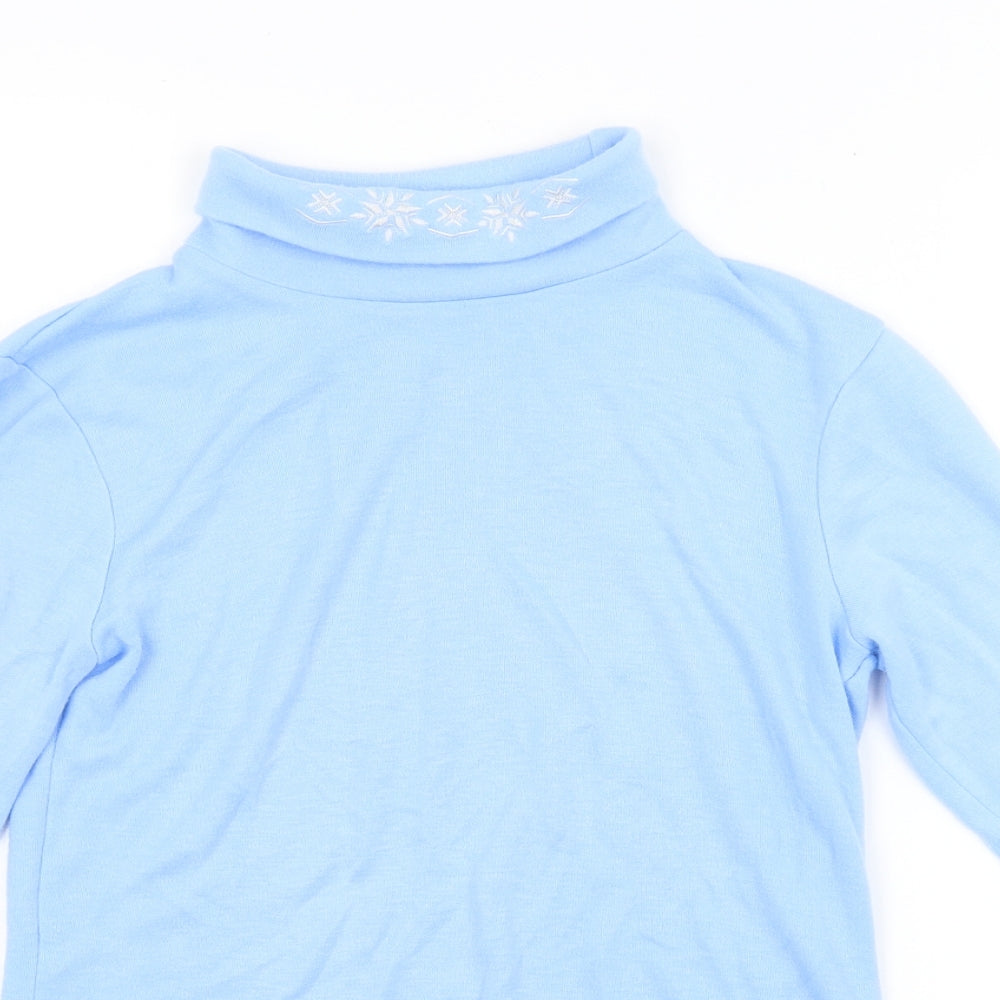 AFIBEL Womens Blue   Pullover Jumper Size 10