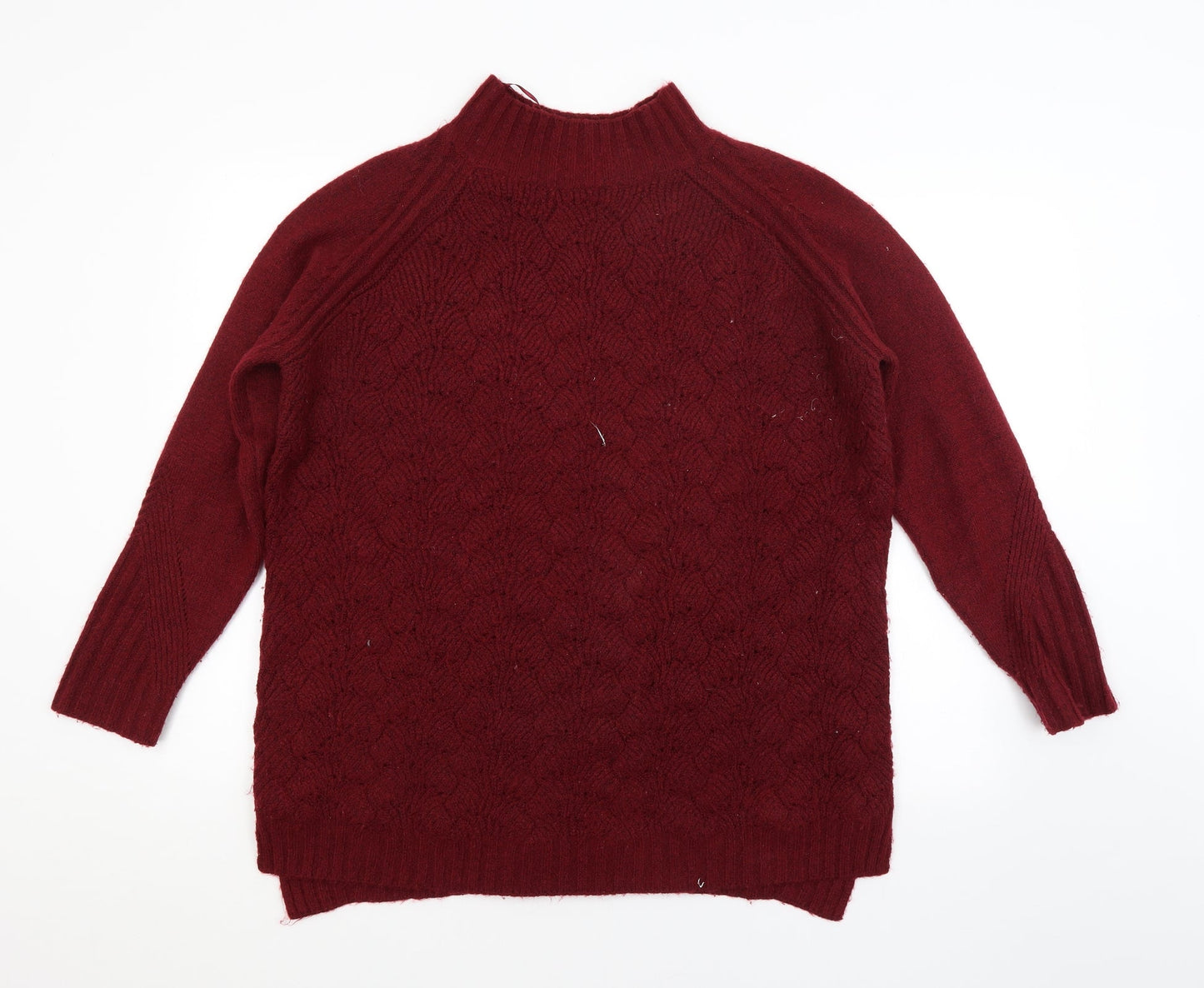 Papaya Womens Red   Pullover Jumper Size L