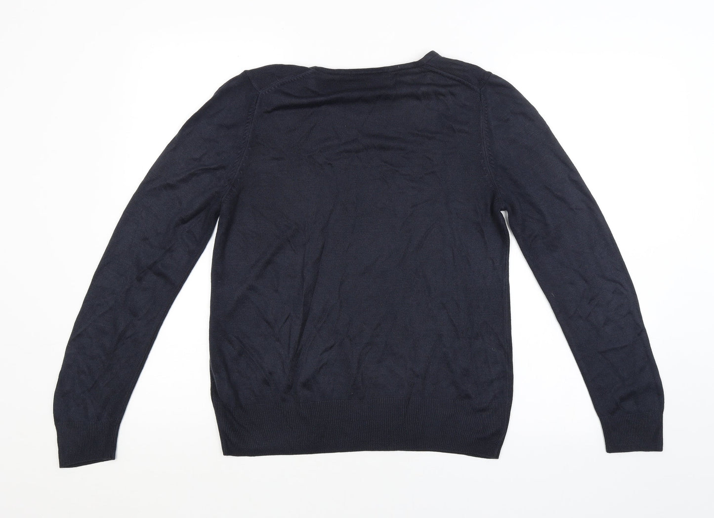 M&S Womens Blue   Pullover Jumper Size 12