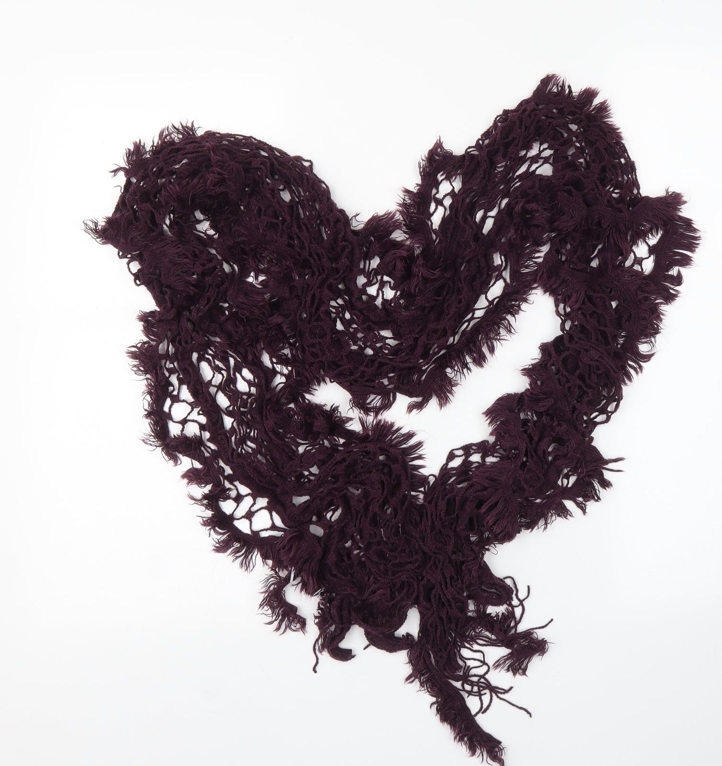 Preworn Womens Purple    Scarf