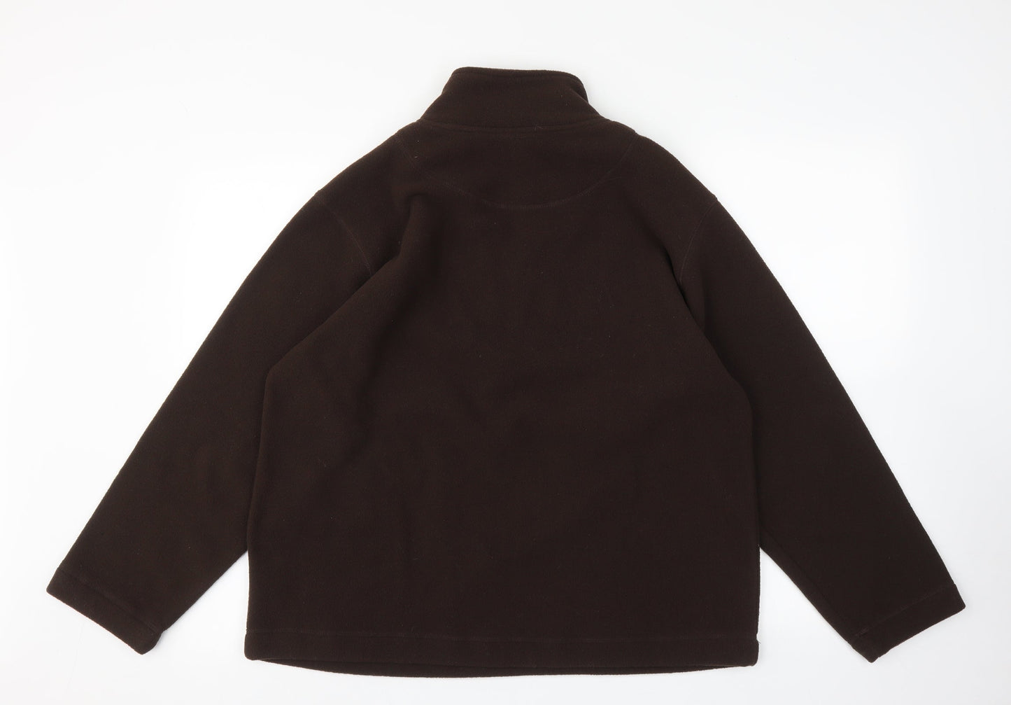 Suzanne Grae Womens Brown   Pullover Sweatshirt Size M
