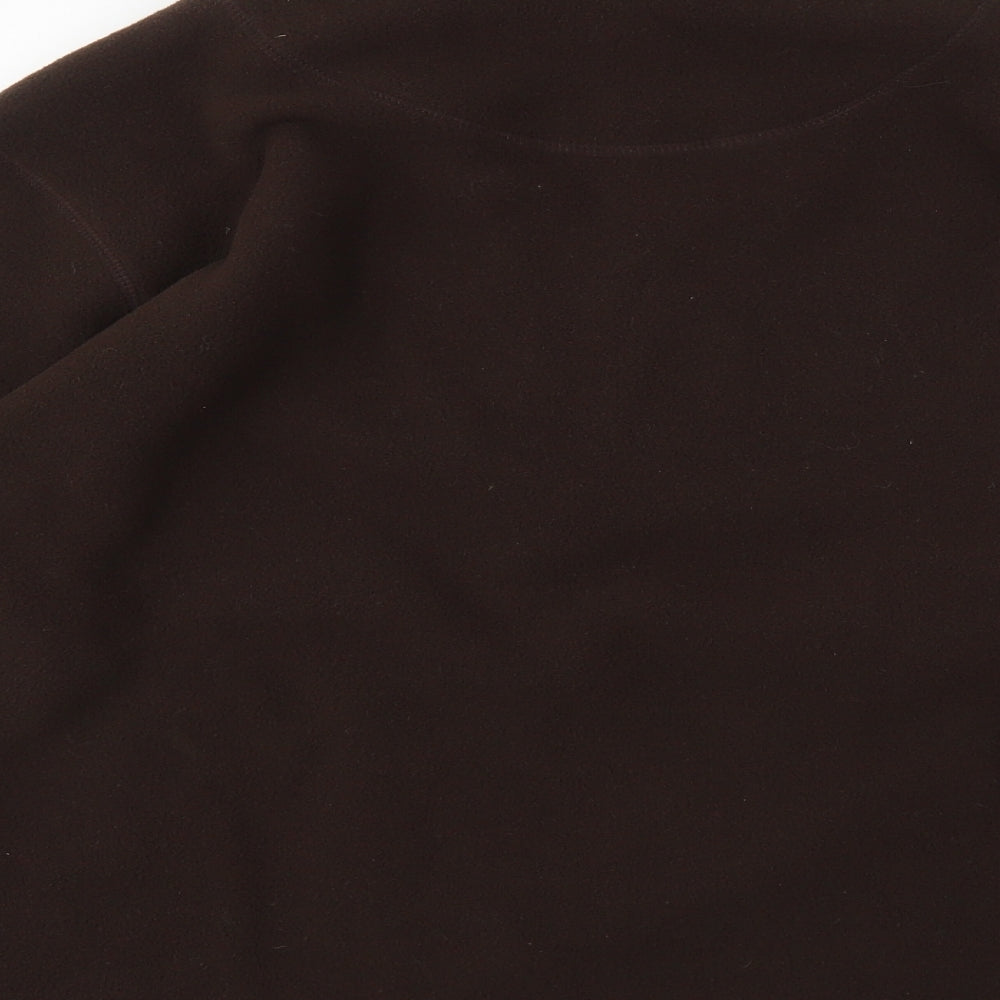 Suzanne Grae Womens Brown   Pullover Sweatshirt Size M