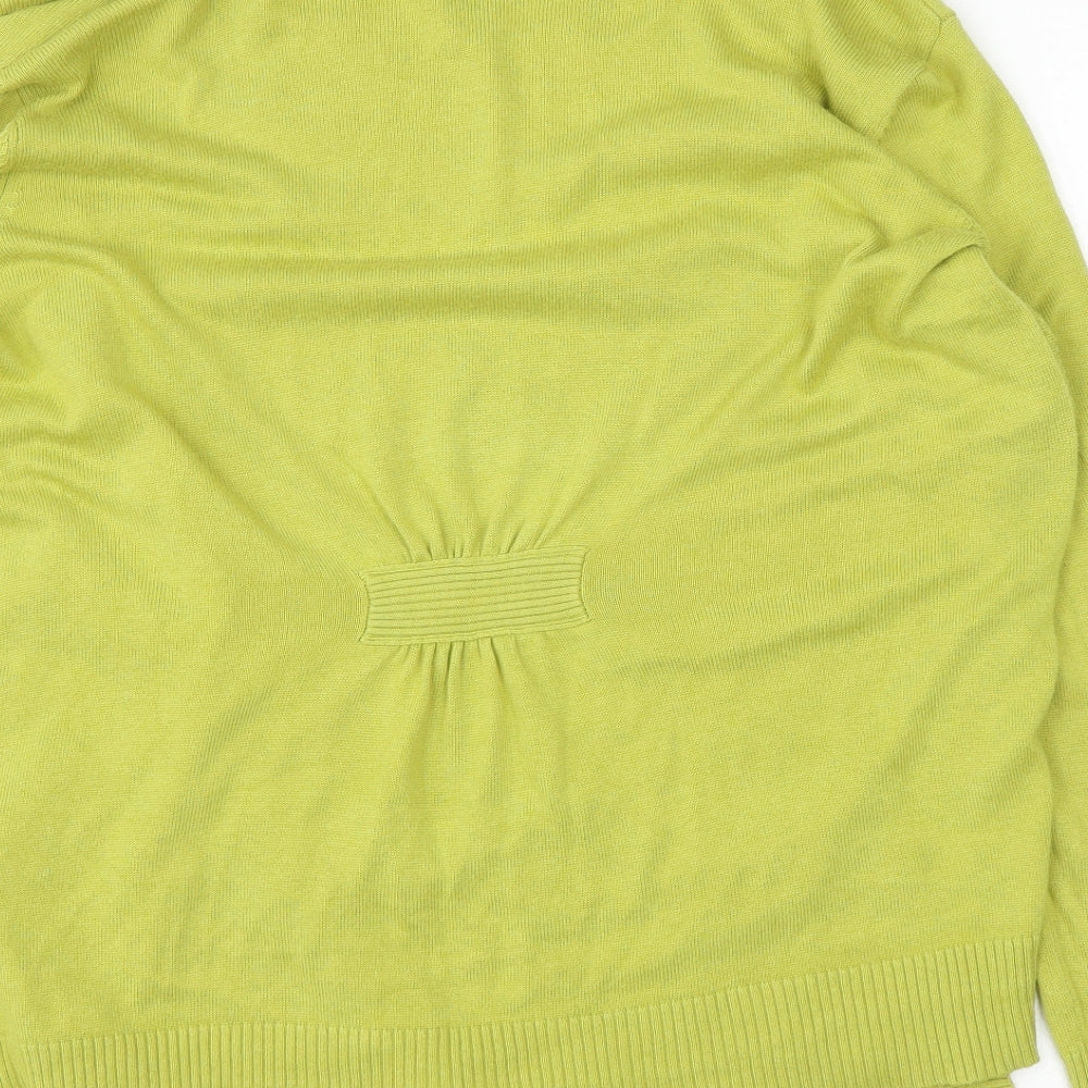 Wallis Womens Green   Cardigan Jumper Size L